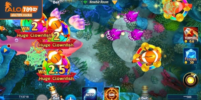 Sức mạnh tiềm ẩn trong Happy Fishing ALO789