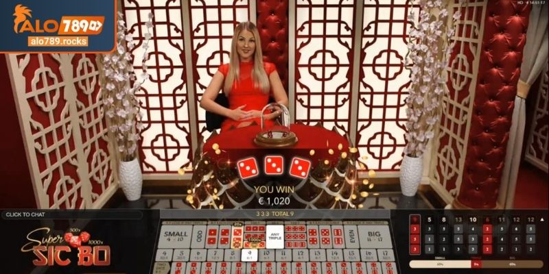 Luật chơi Sicbo ALO789 bí quyết chinh phục trò xúc xắc