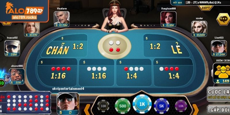 Áp dụng các chiến thuật cược xóc đĩa ALO789